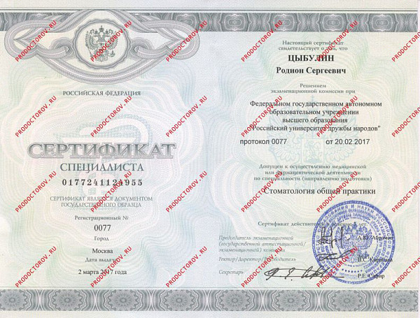 Цыбулин Родион Сергеевич, документ 4